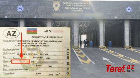 Texpasportda mühərrikin nömrəsi yazılmayıbsa problemi kim həll etməlidir - DYP yoxsa sürücü?