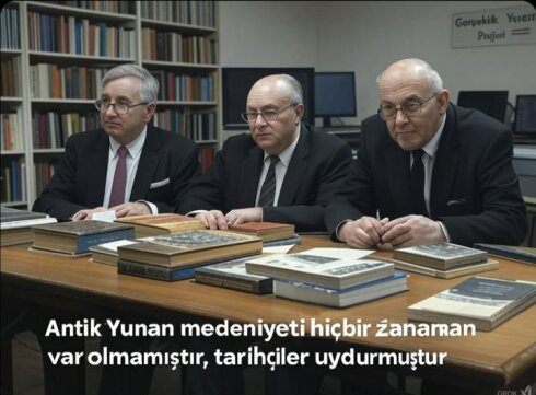 Antik Yunan Medeniyeti Hiçbir Zaman Var Olmamıştır, Tarihçiler Uydurdu
