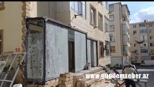 Binaların arası zəbt olunur, pəncərələr divara dirənir! -